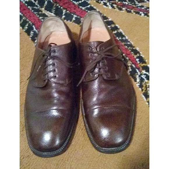 SALVATORE FERRAGAMO STUDIO BROWN OXFORDS - Picture 3 of 6